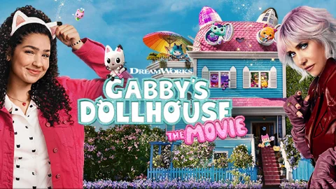 Gabby's Dollhouse: The Movie — key art