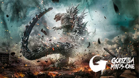 Godzilla Minus One — key art