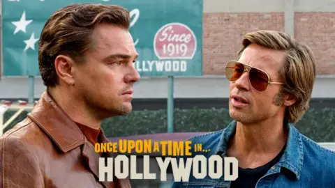 Once Upon a Time in Hollywood — key art